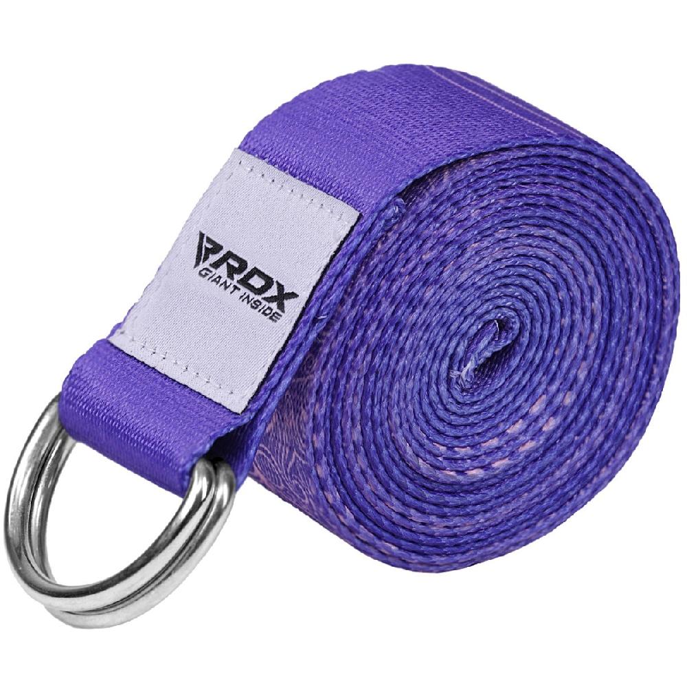 rdx sports RDX F12 D-Ring Steel Buckle Cotton Yoga Strap