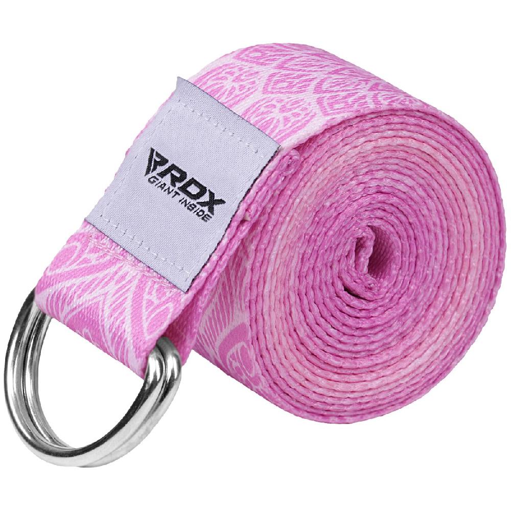 rdx sports RDX F13 D-Ring Steel Buckle Cotton Yoga Strap