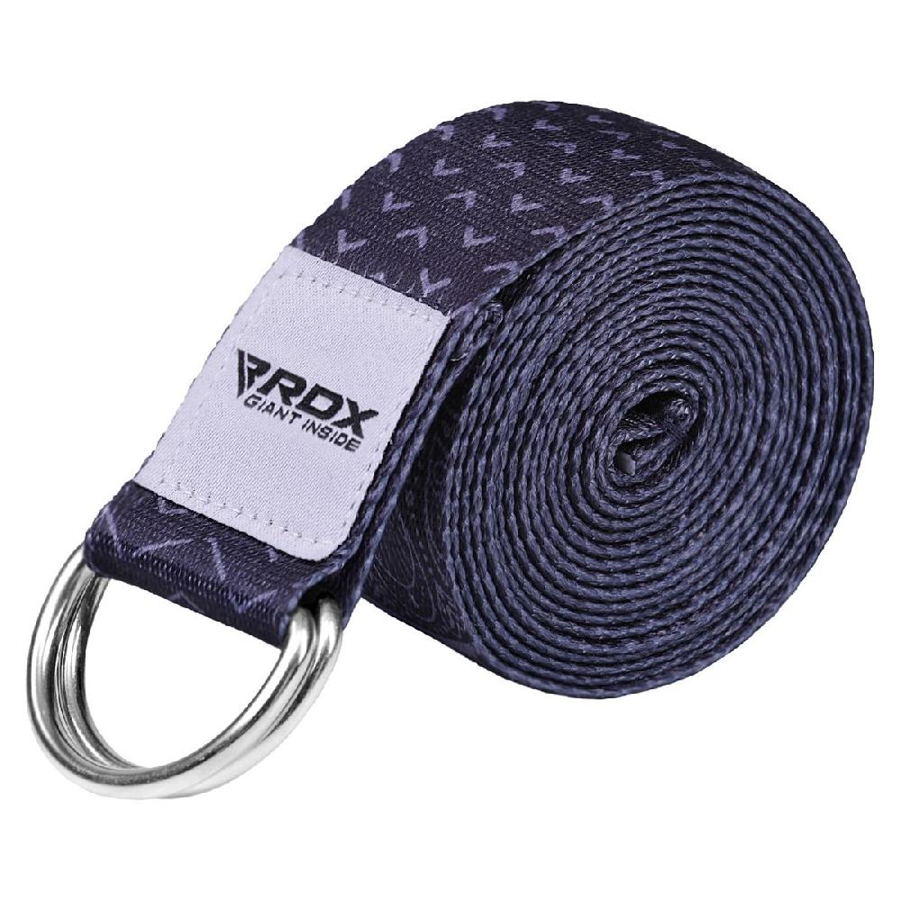 rdx sports RDX F15 D-Ring Steel Buckle Cotton Yoga Strap