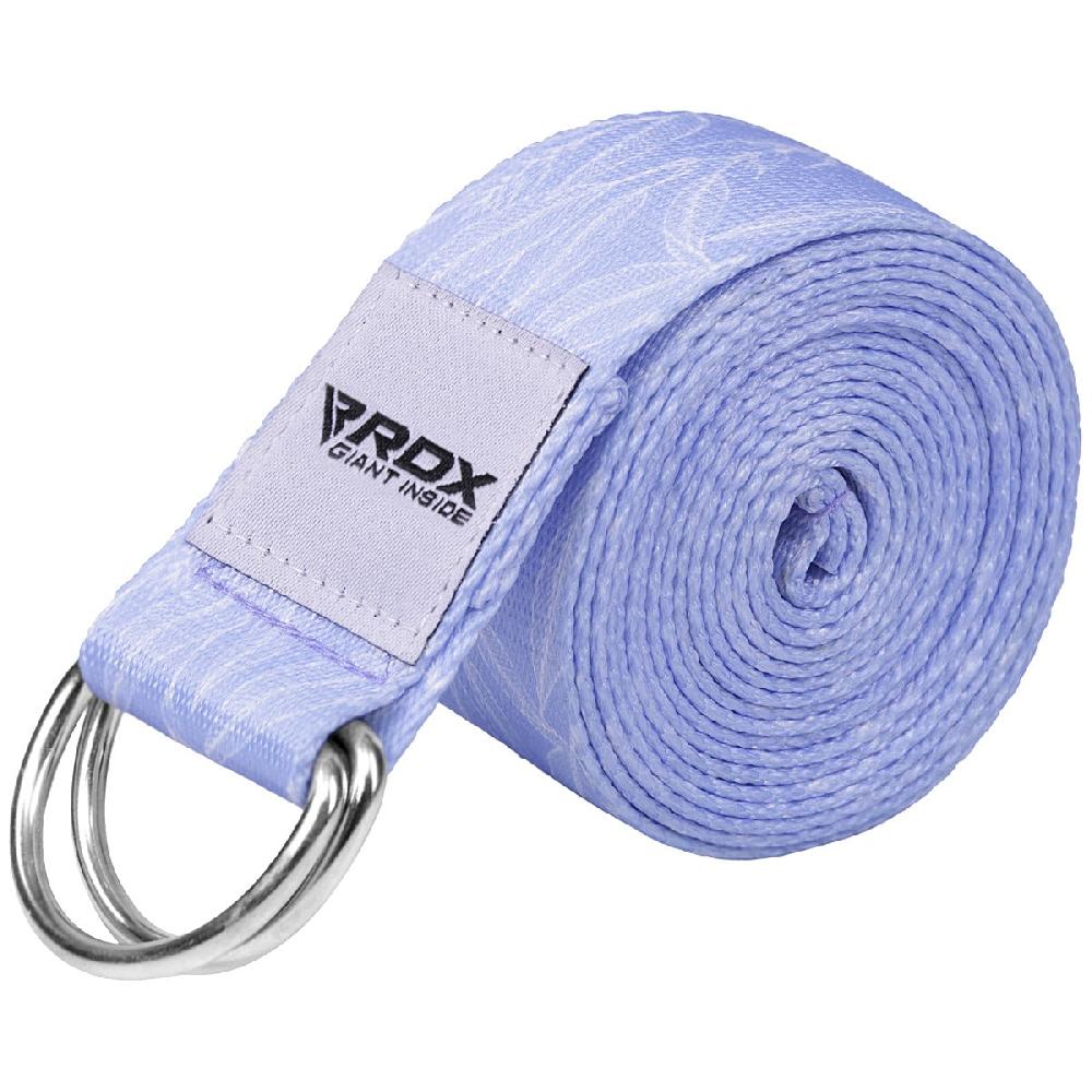 rdx sports RDX F17 D-Ring Steel Buckle Cotton Yoga Strap