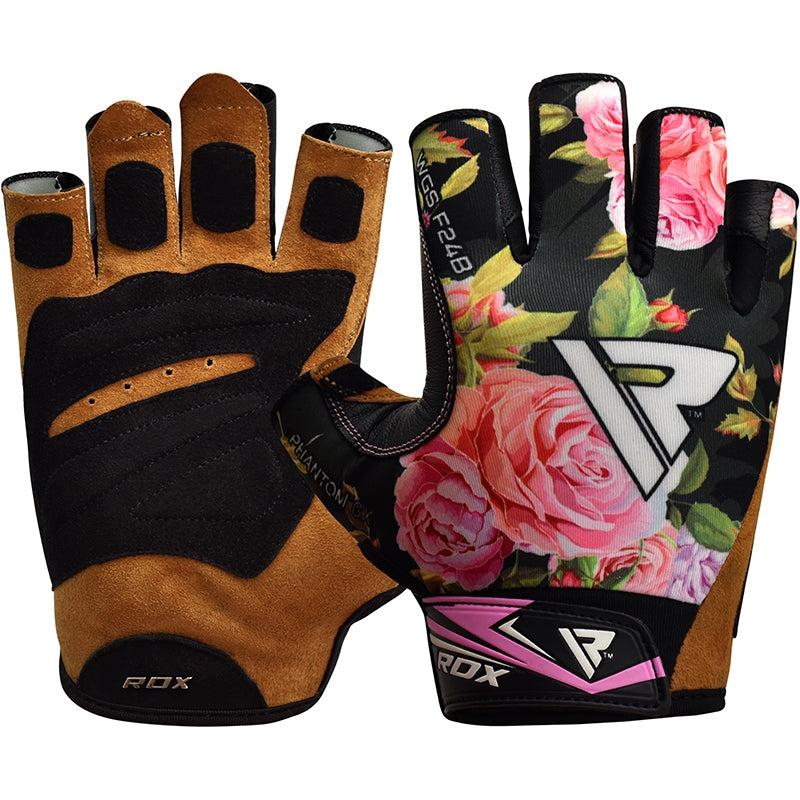 rdx sports RDX F24 Floral Gym Workout Gloves for Women