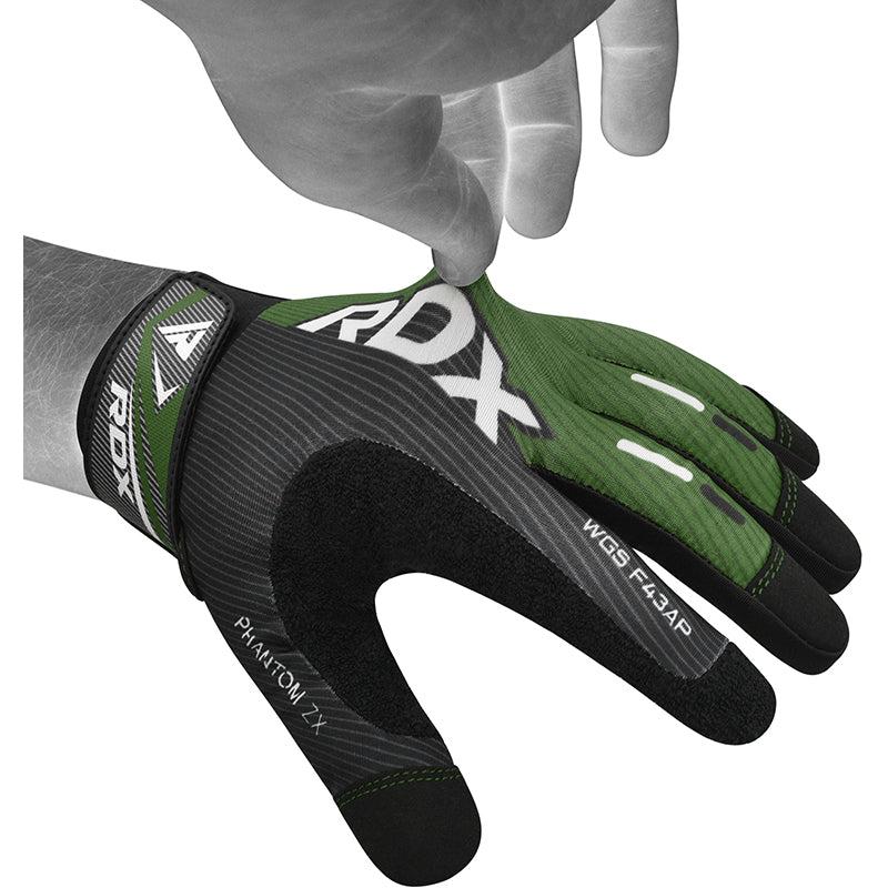 Rdx Sports RDX F43 Full Finger Touch Screen Gym Workout Gloves