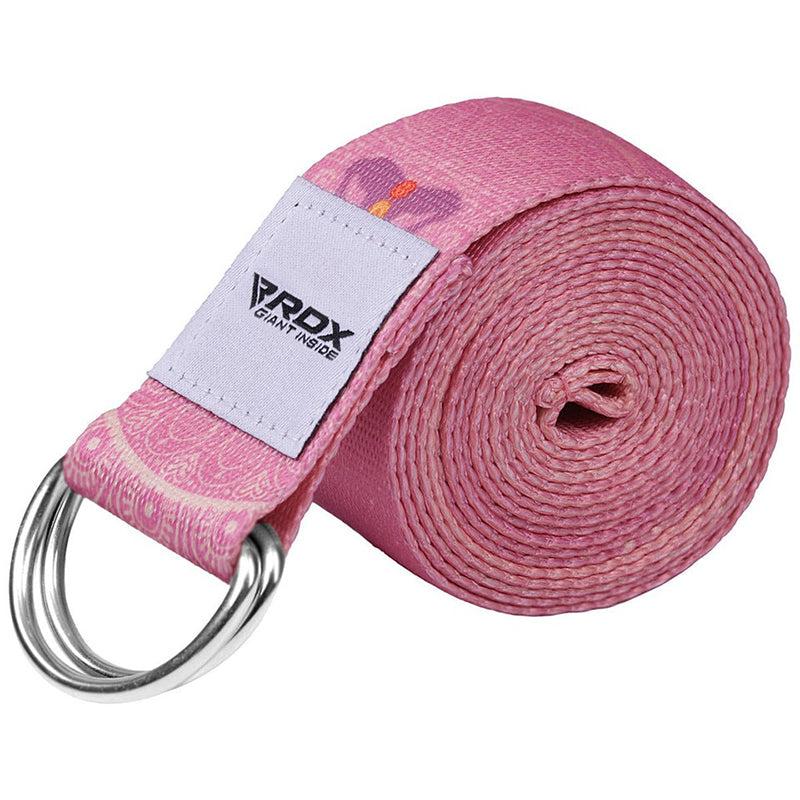 rdx sports RDX F5 D-Ring Steel Buckle Cotton Yoga Strap