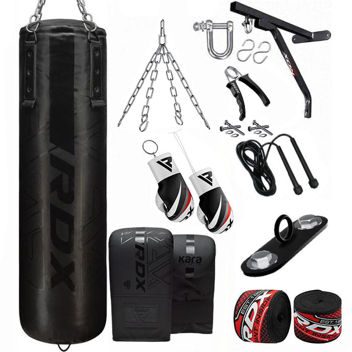 rdx sports RDX F6 KARA 14-in-1 Punch Bag with Bag Gloves Set