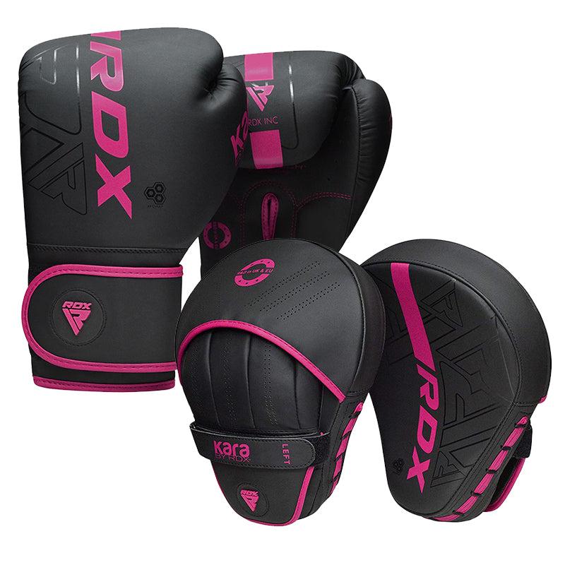 Rdx Sports RDX F6 Kids 6oz KARA Boxing Gloves & Focus Pads