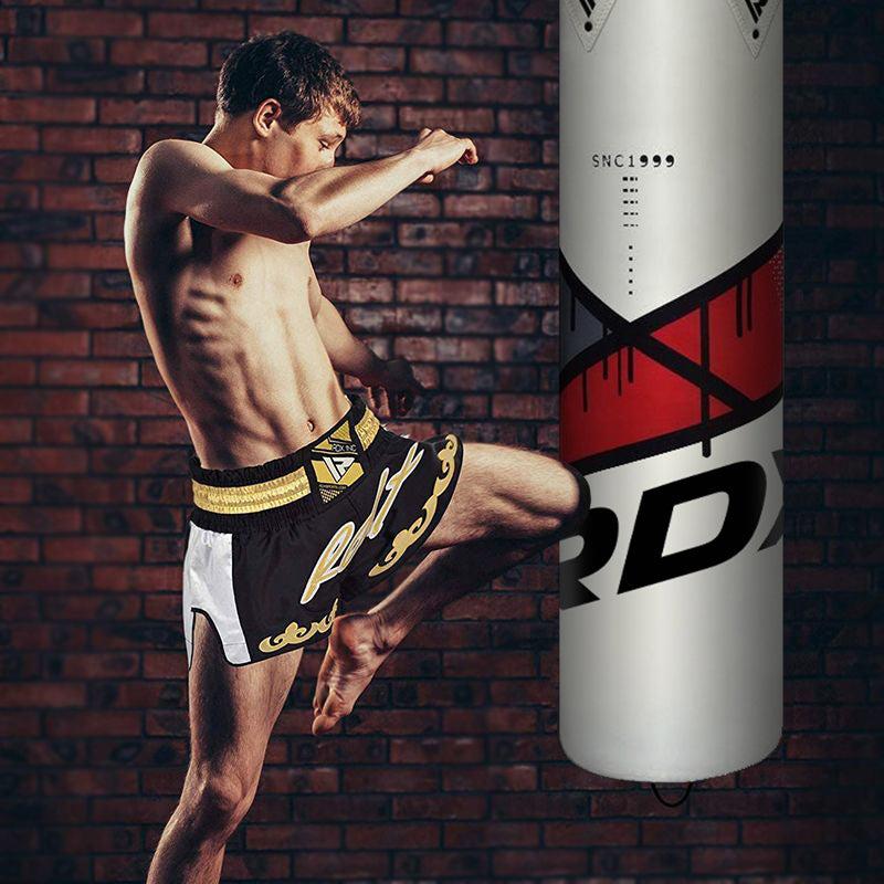 Rdx Sports RDX F7 4ft / 5ft 4-in-1 Punch Bag With Bag Gloves & Wall Bracket Set