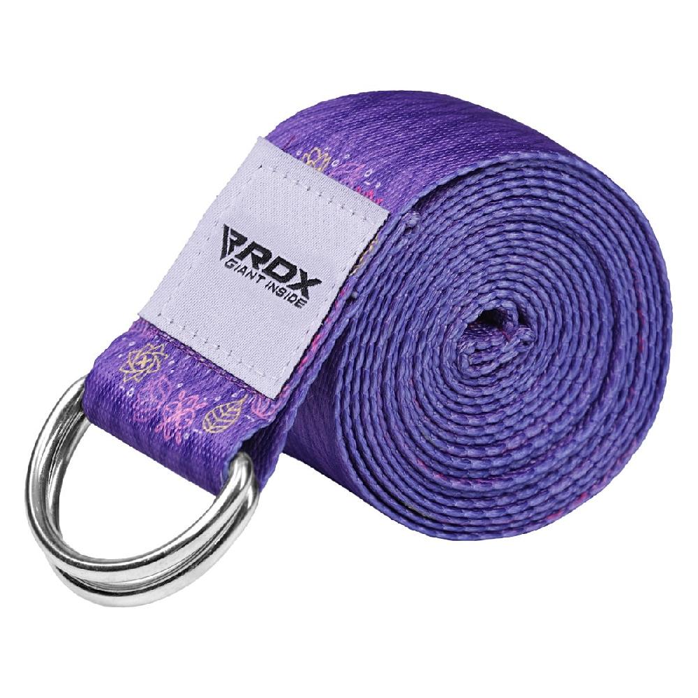 rdx sports RDX F7 D-Ring Steel Buckle Cotton Yoga Strap