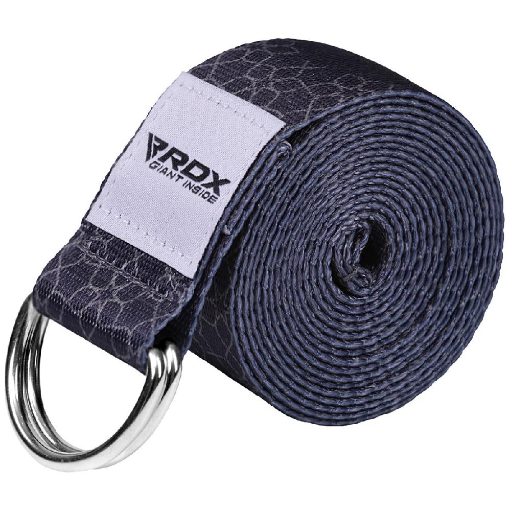 rdx sports RDX F8 D-Ring Steel Buckle Cotton Yoga Strap