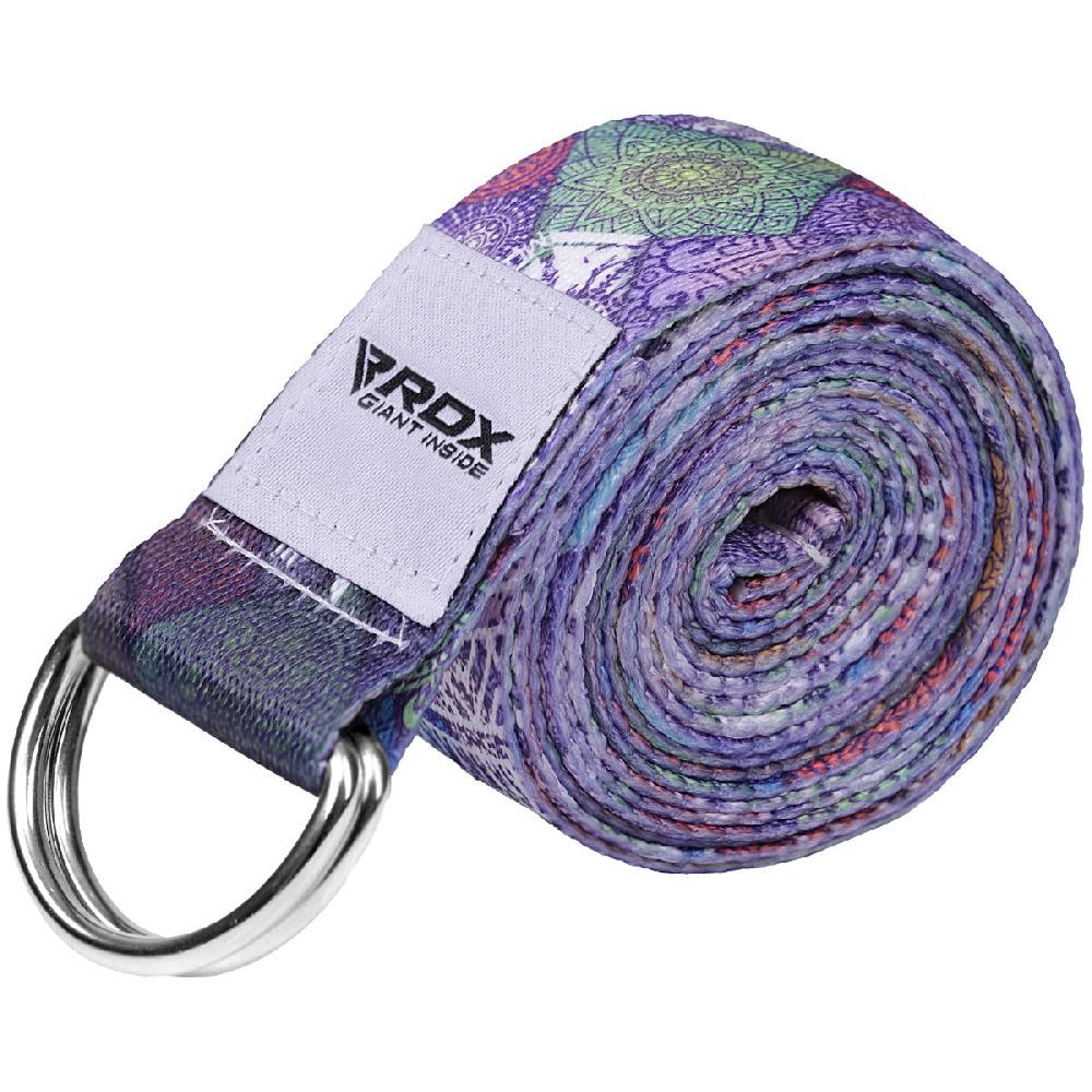 rdx sports RDX F9 D-Ring Steel Buckle Cotton Yoga Strap