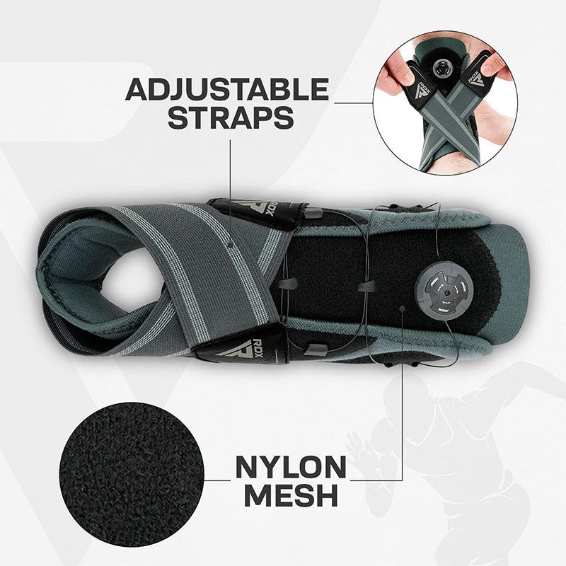 Rdx Sports RDX FT Bio Tech Brace Support For Sprained Ankle With FlexDIAL