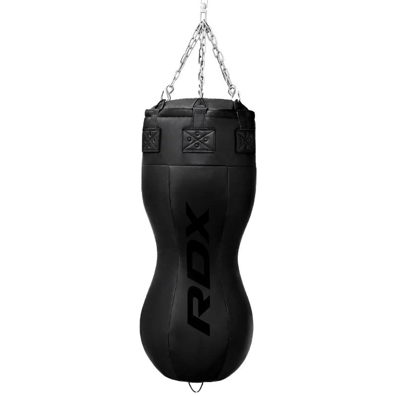 Rdx Sports RDX Full Black Body Punch Bag With Mitts