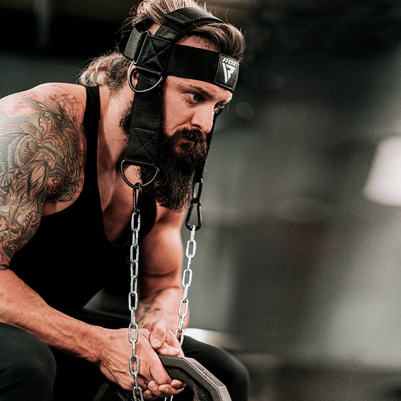 Rdx Sports RDX H2 Neck Harness For Weight Lifting & Strengthening Exercises
