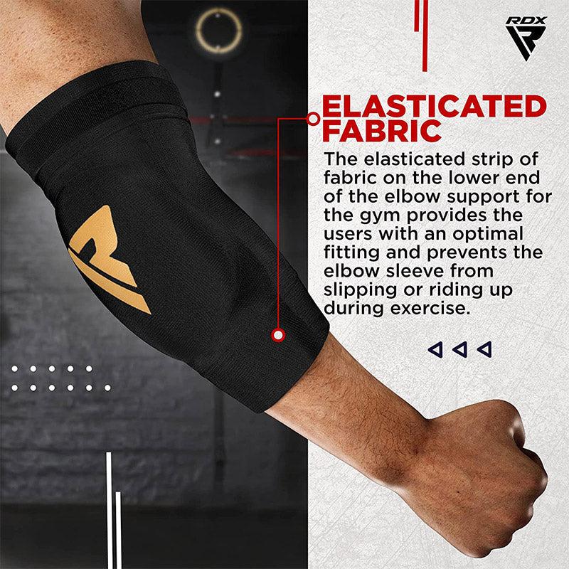 Rdx Sports RDX HY CE Certified Padded Elbow Sleeve For Muay Thai & MMA Workout OEKO-TEX® Standard 100 Certified