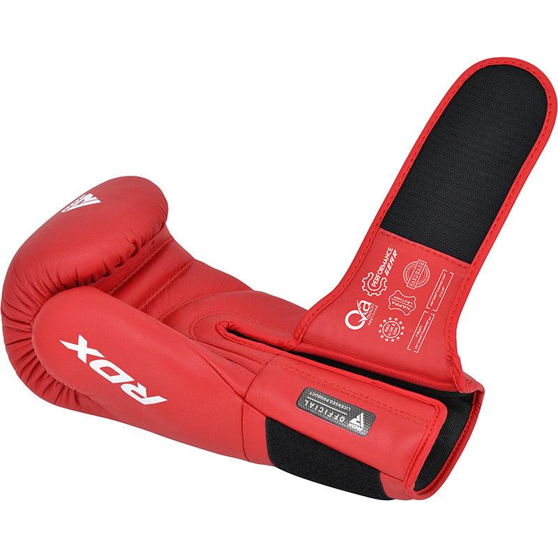 Rdx Sports RDX IBA Boxing Gloves For Amateur Competitions Red