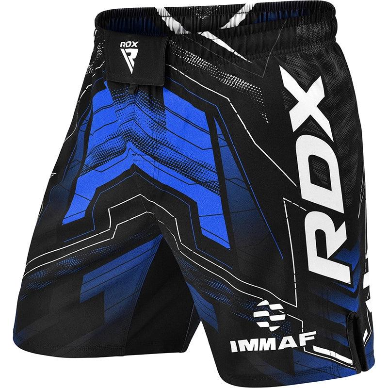rdx sports RDX IMMAF Approved MMA Fight & Training Shorts Blue