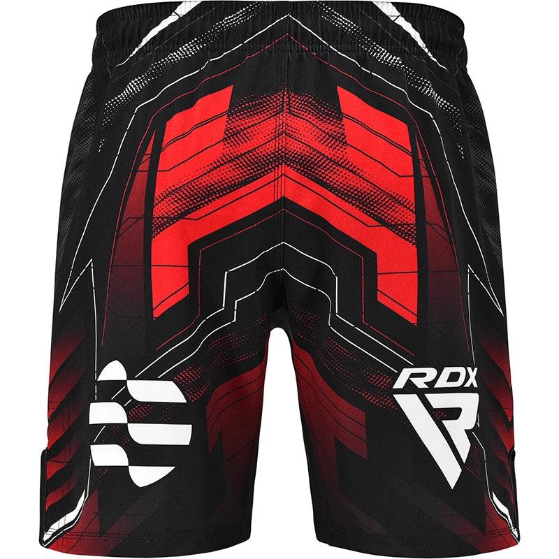 Rdx Sports RDX IMMAF Approved MMA Fight & Training Shorts Red