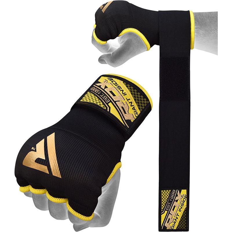 rdx sports RDX IS Gel Padded Inner Gloves Hook & Loop Wrist Strap For Knuckle Protection OEKO-TEX® Standard 100 Certified