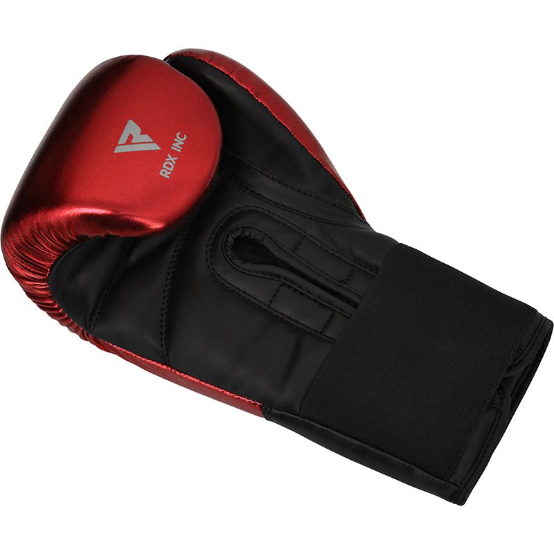 Rdx Sports RDX J13 KIDS 8oz Red Boxing Gloves And Focus Pads Set