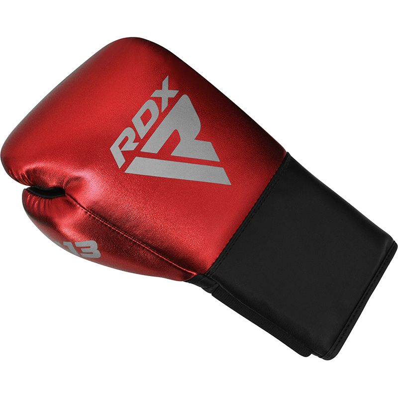 Rdx Sports RDX J13 KIDS 8oz Red Boxing Gloves And Focus Pads Set