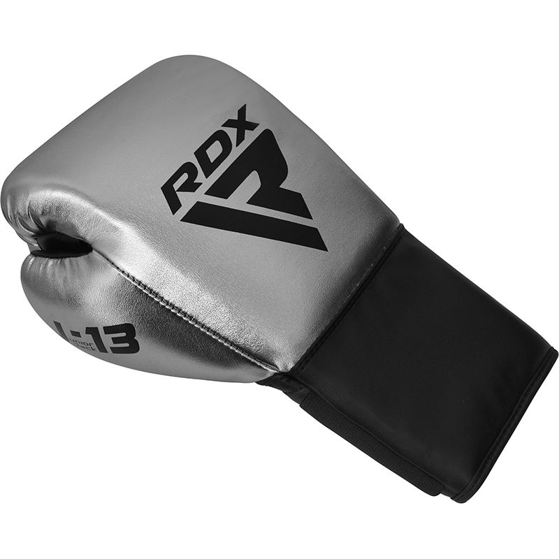 Rdx Sports RDX J13 KIDS 8oz SILVER Boxing Gloves & Pads Set
