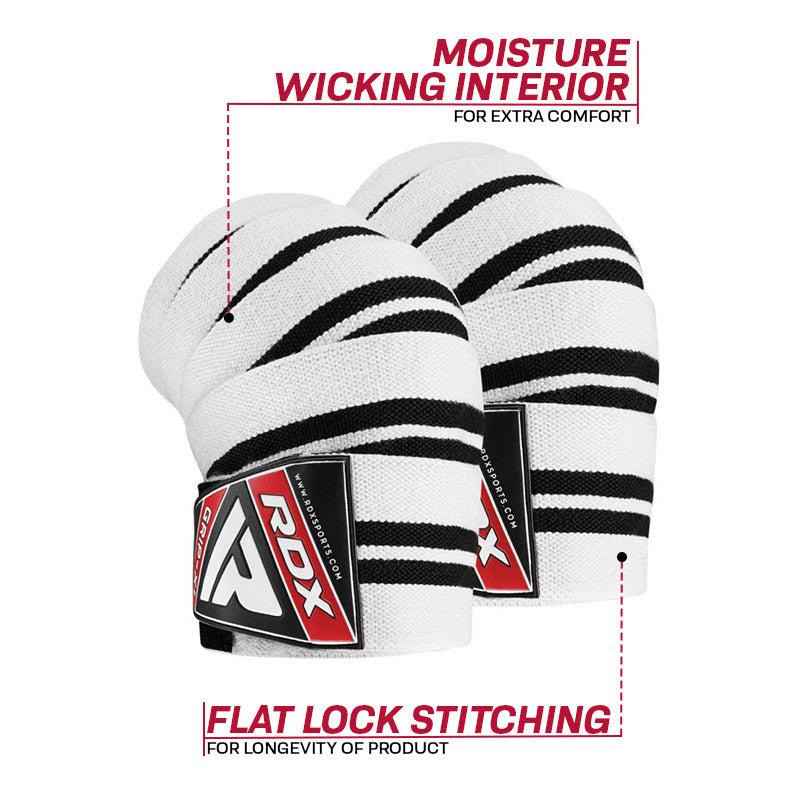 Rdx Sports RDX K1 Elasticated Knee Compression Bandage Wraps Oeko-Tex® Standard 100 Certified