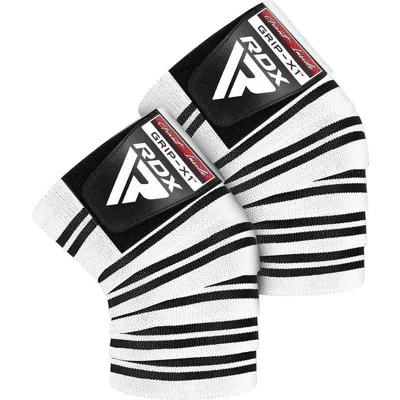 rdx sports RDX K1 IPL & USPA Approved Knee Wraps For Power & Weight Lifting Gym Workouts Oeko-Tex Standard 100 Certified