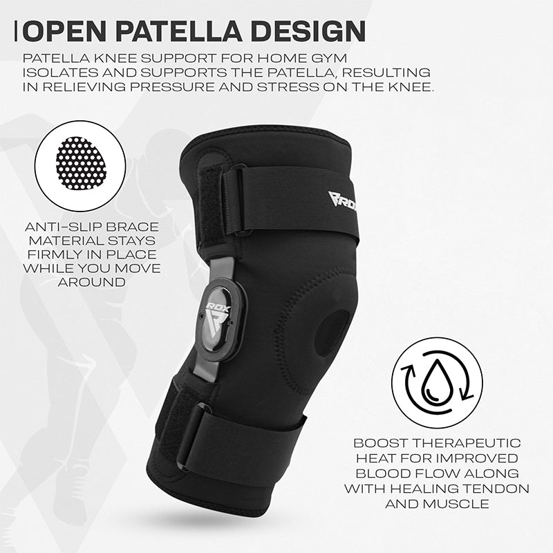 Rdx Sports RDX KB FDA Approved Open Patella Brace For Knee Support