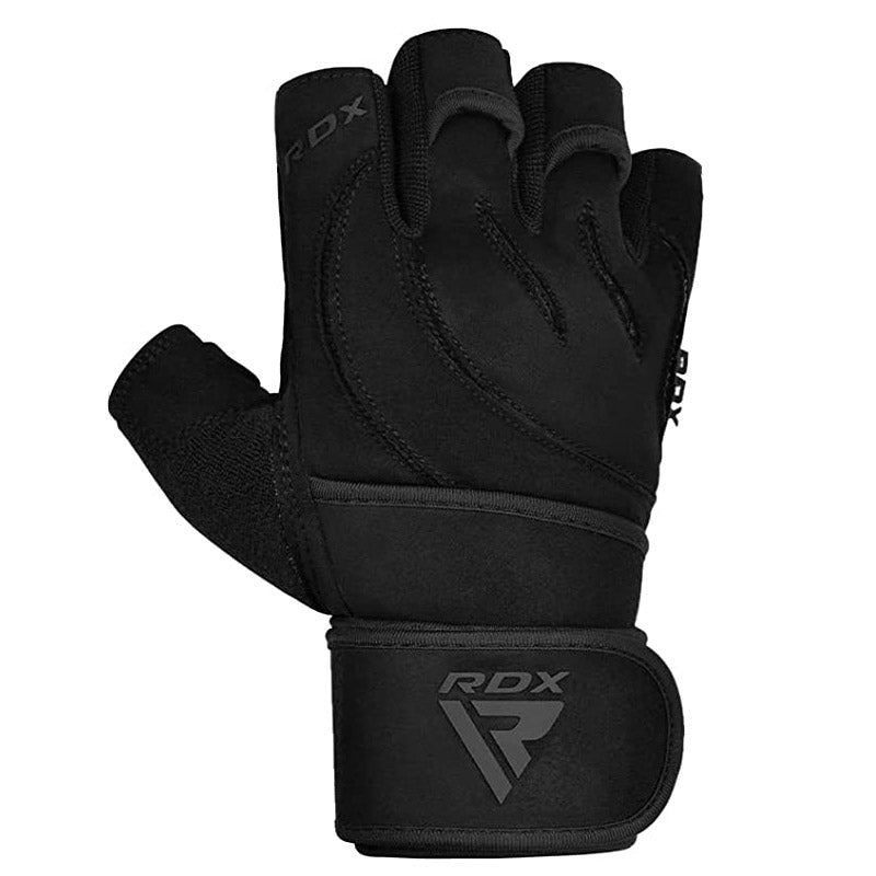 rdx sports RDX L4 Open Finger Weightlifting Gym Gloves