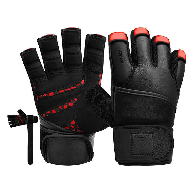 Rdx Sports RDX L7 Weight Lifting Leather Gym Gloves