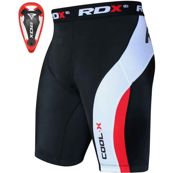 rdx sports RDX MB Compression Shorts with Groin Cup