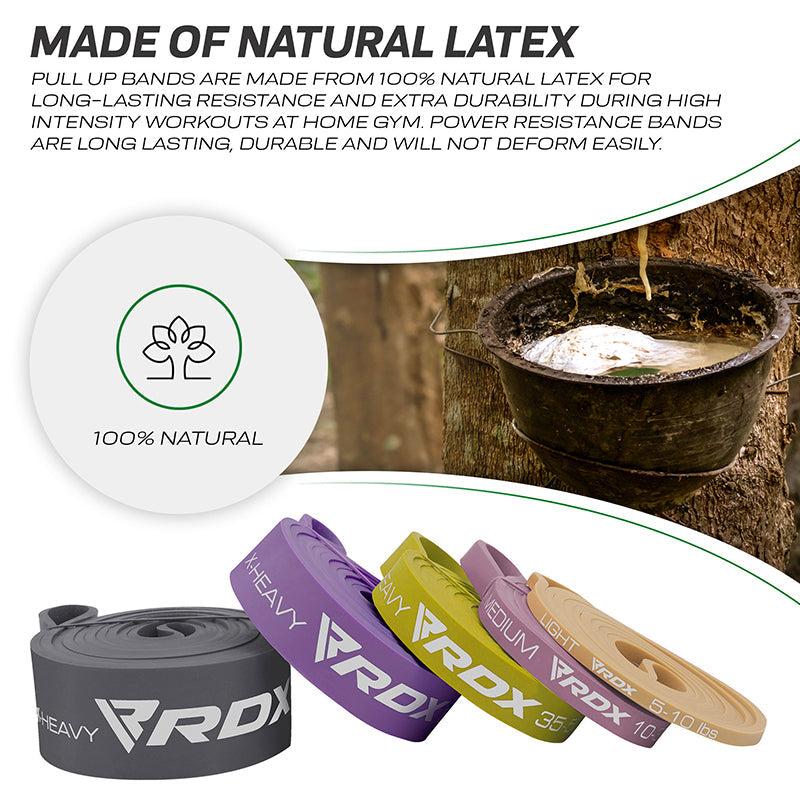 Rdx Sports RDX MC 5-in-1 Pull Up Assist & Body Stretching Bands For Resistance Training