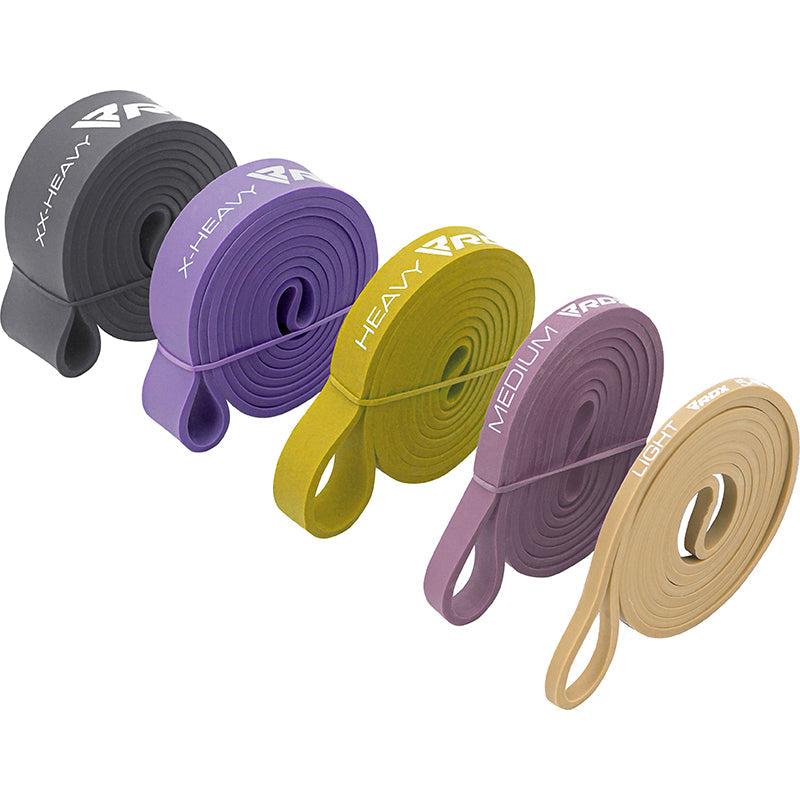 rdx sports RDX MC 5-in-1 Pull Up Assist & Body Stretching Bands for Resistance Training