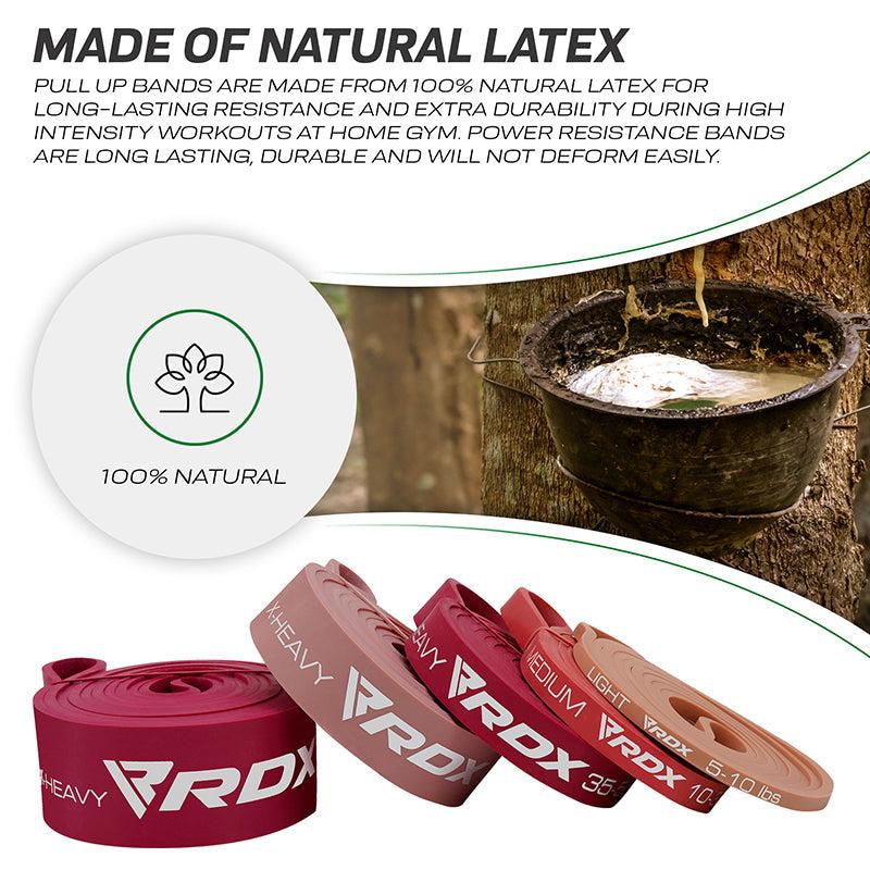 Rdx Sports RDX MP 5-in-1 Pull Up Assist & Body Stretching Bands For Resistance Training