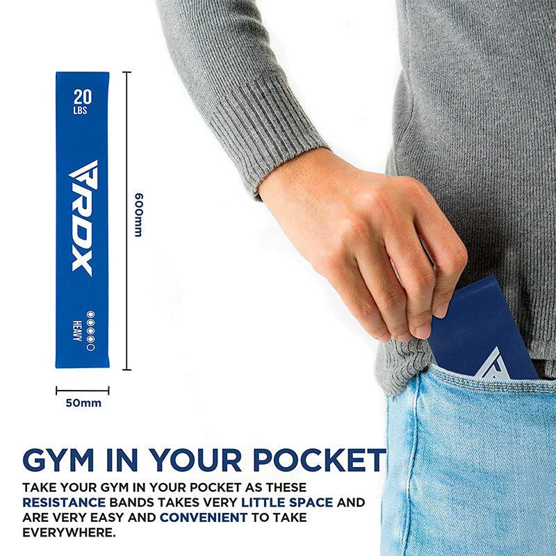 Rdx Sports RDX MU 5-in-1 Pull Up Assist & Body Stretching Bands For Resistance Training