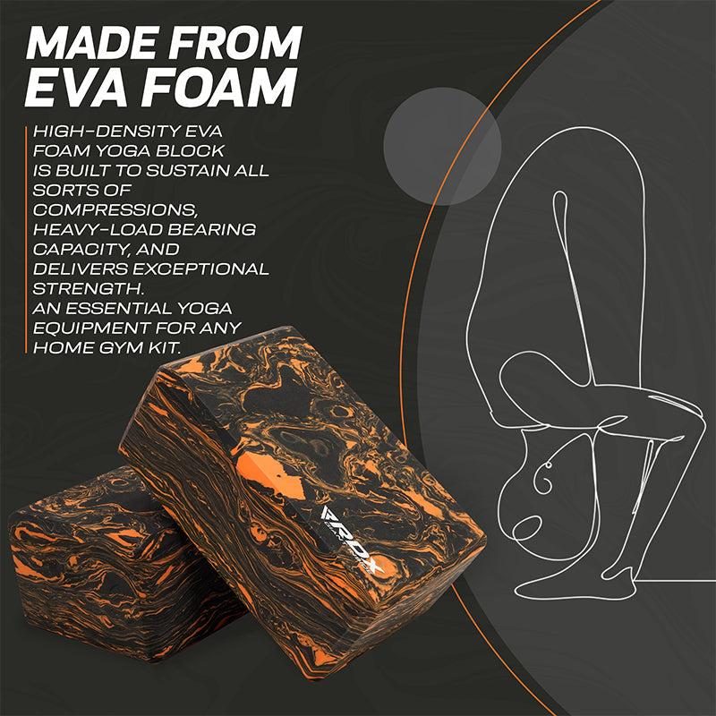 Rdx Sports RDX OB EVA Foam High Density Non-Slips Yoga Block