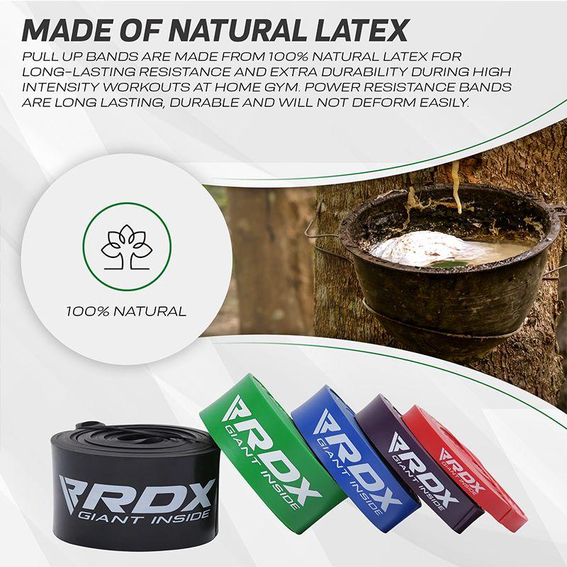 Rdx Sports RDX P1 5-in-1 Pull Up Assist & Body Stretching Bands For Resistance Training