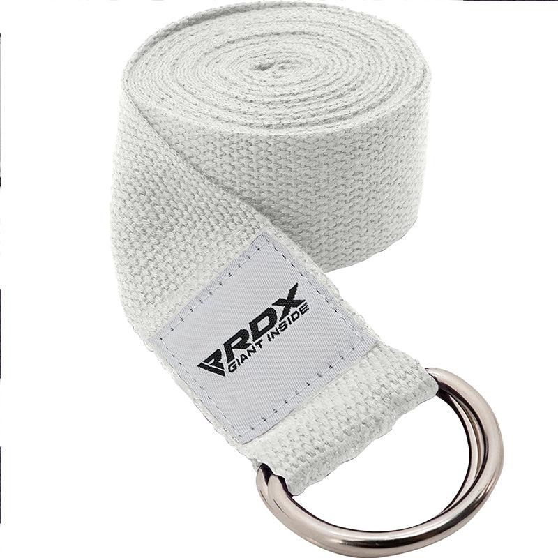 Rdx Sports RDX P8 Non-Slip Cotton Yoga Strap With Rust Proof Steel D-Ring Buckle