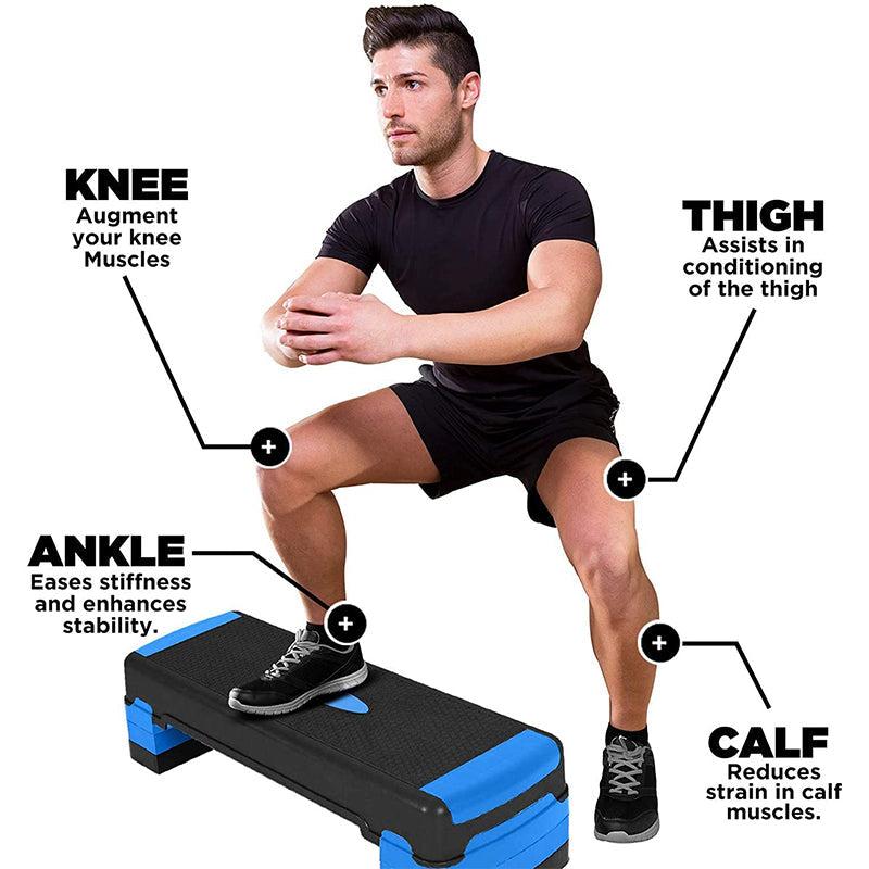 Rdx Sports RDX PP Aerobic Step Platform With 3 Adjustable Height