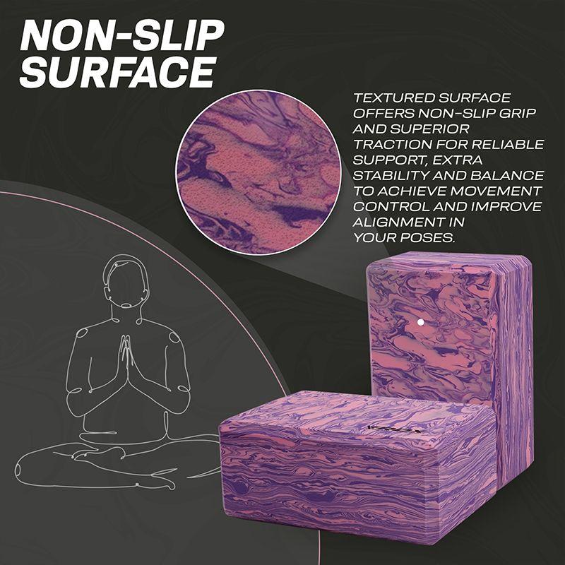Rdx Sports RDX PP EVA Foam High Density Non-Slips Yoga Block