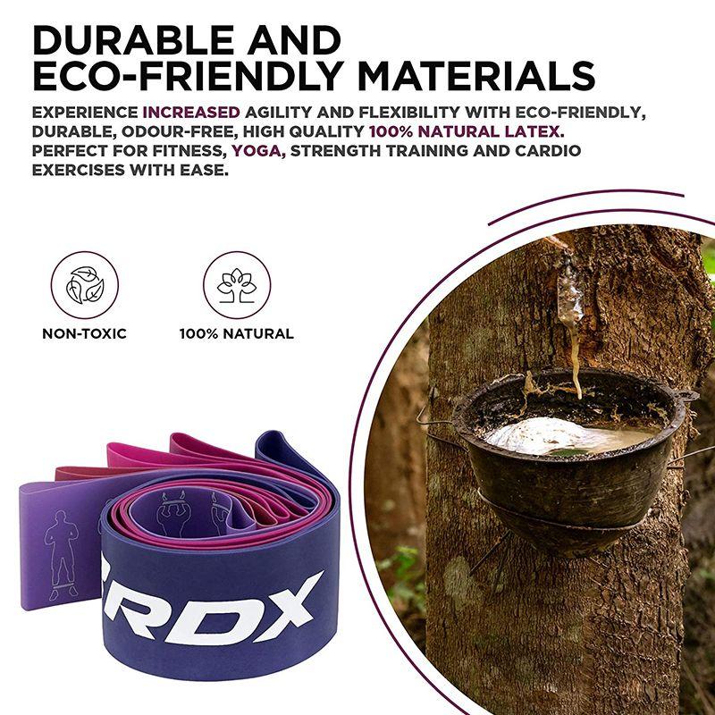 Rdx Sports RDX PR 5-in-1 Pull Up Assist & Body Stretching Bands For Resistance Training