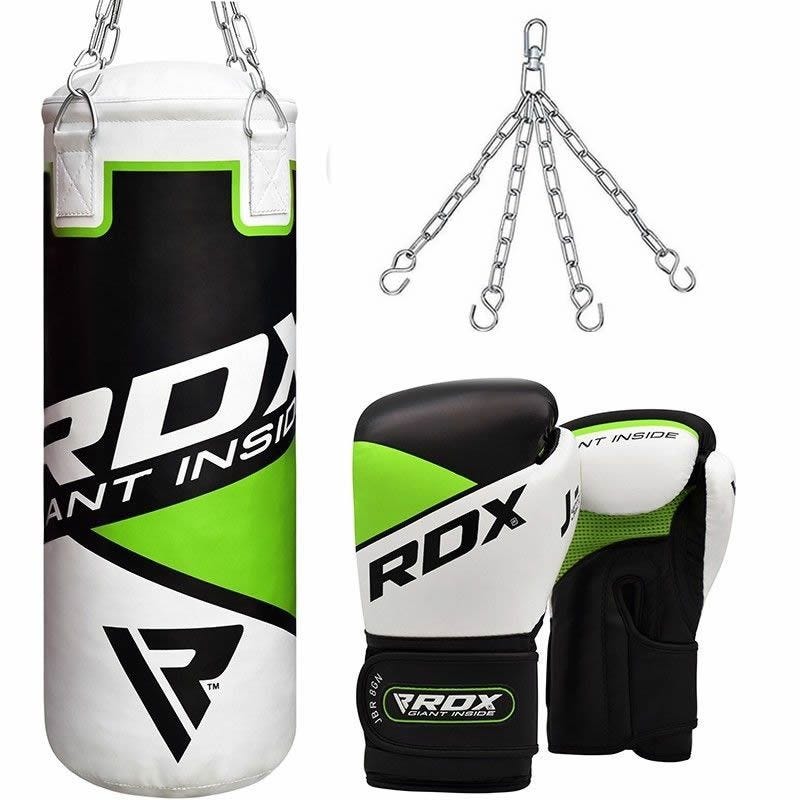 rdx sports RDX R8 2ft 3-in-1 Kids Punch Bag & Gloves Set