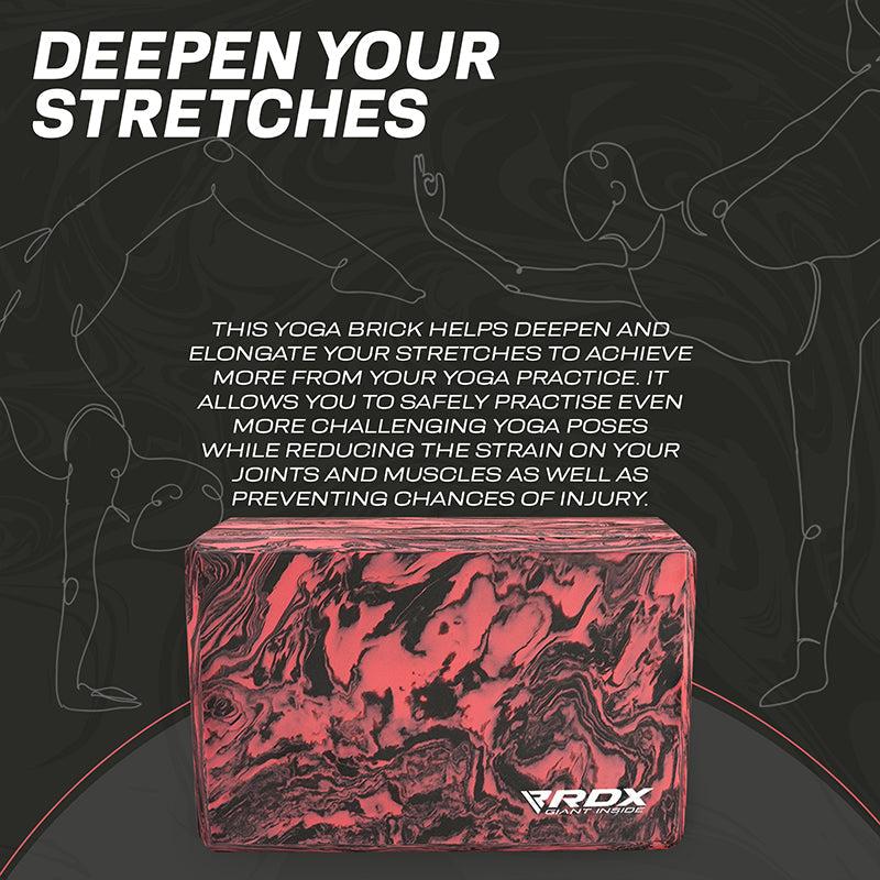 Rdx Sports RDX RB EVA Foam High Density Non-Slips Yoga Block