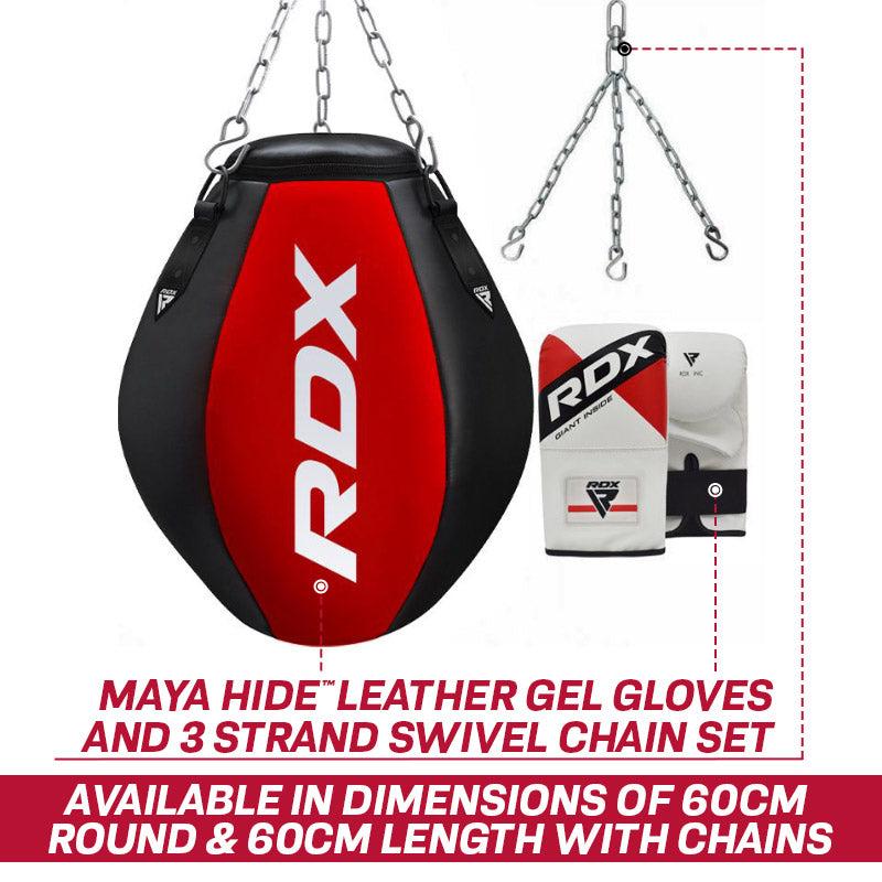 Rdx Sports RDX RR 3-in-1 Wrecking Ball Punch Bag Set