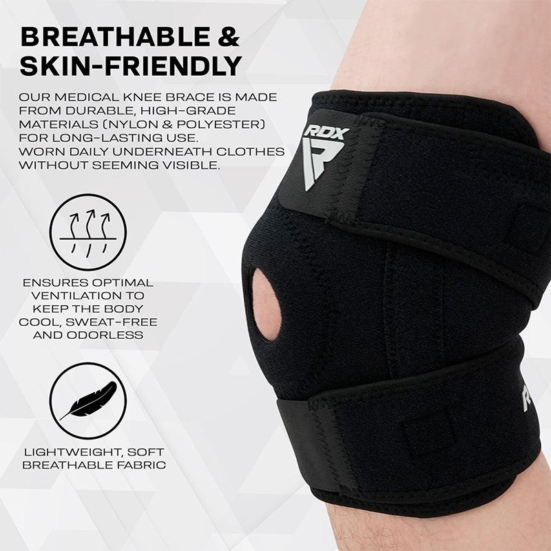 Rdx Sports RDX SK Gel Padded Open Patella Brace For Knee Support