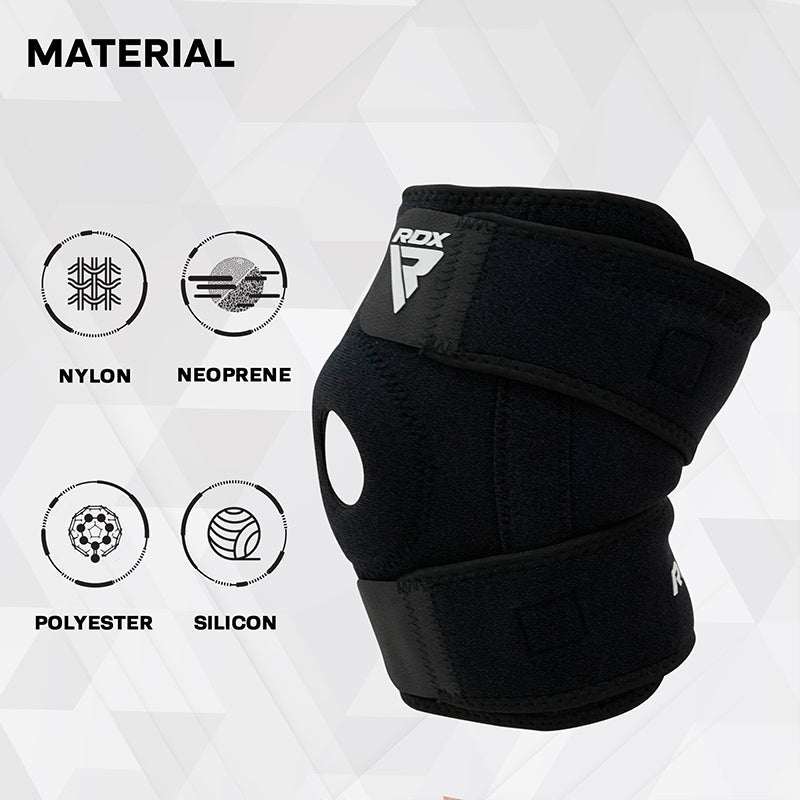 Rdx Sports RDX SK Gel Padded Open Patella Brace For Knee Support