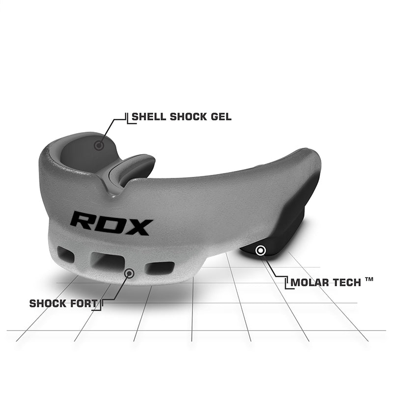 Rdx Sports RDX 3G Grey Mouth Guard