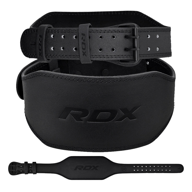 rdx sports RDX 6 Inch Leather Gym Belt