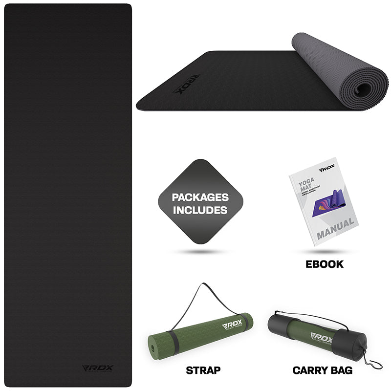 Rdx Sports RDX BG 6mm TPE Yoga Mat
