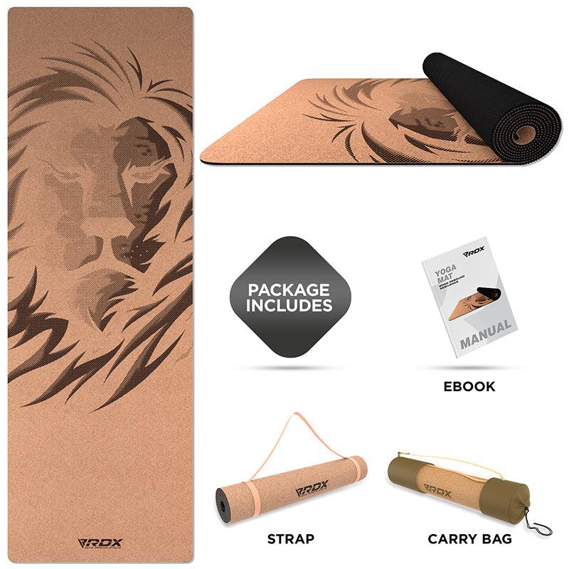Rdx Sports RDX D1 6mm Cork Yoga Mat