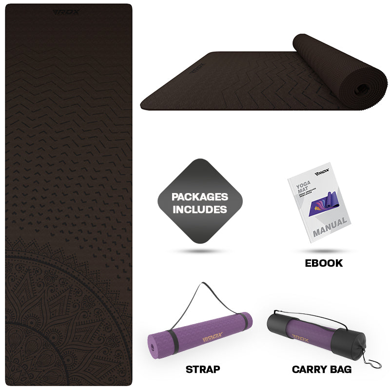 Rdx Sports RDX D1 6mm TPE Yoga Mat